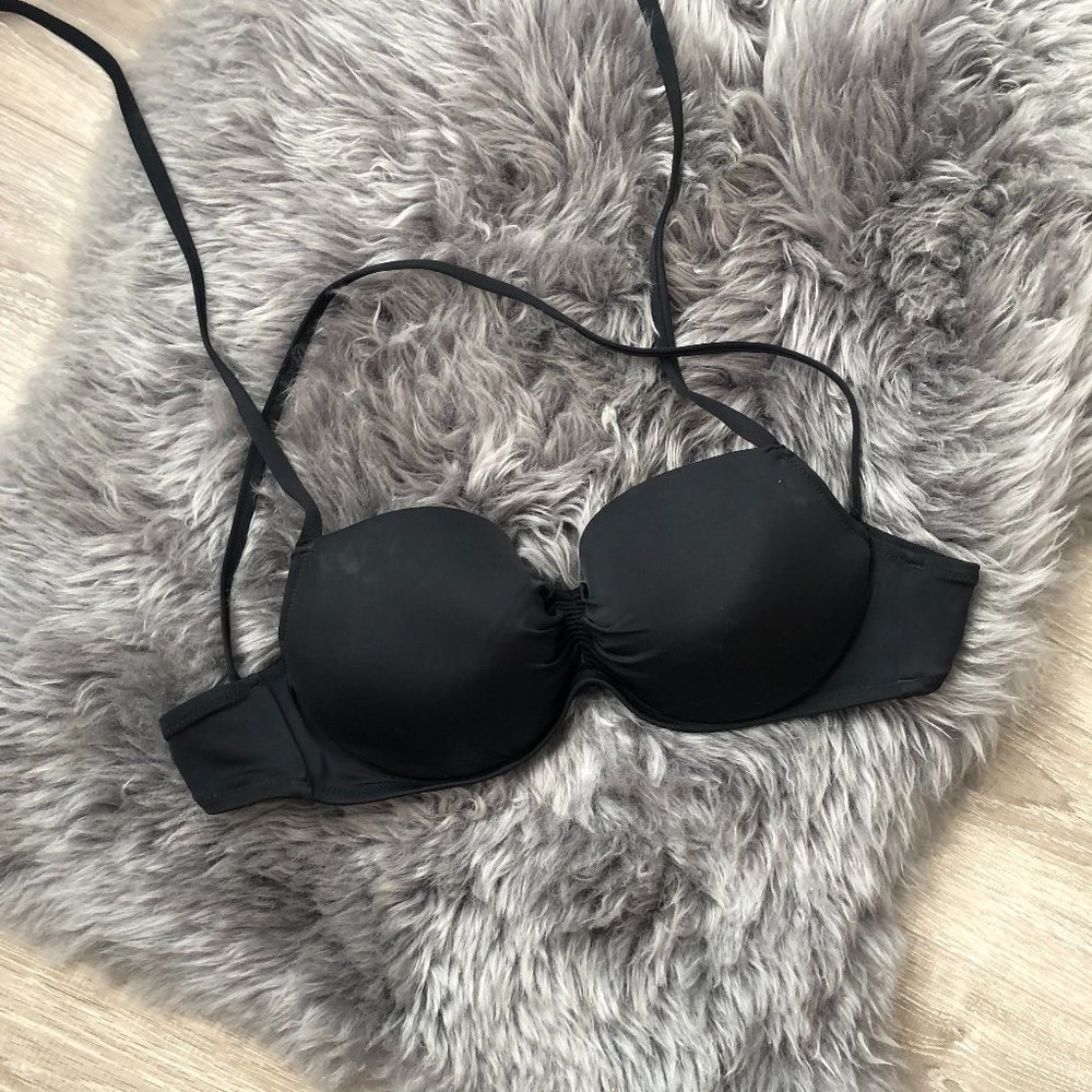 Shade & Shore | Black Bathing Suit Bikini Top